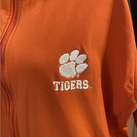 Clemson Tigers Men’s L Fleece Lined Jacket Orange/Gray Pro Edge Knights Apparel - Picture 3 of 14